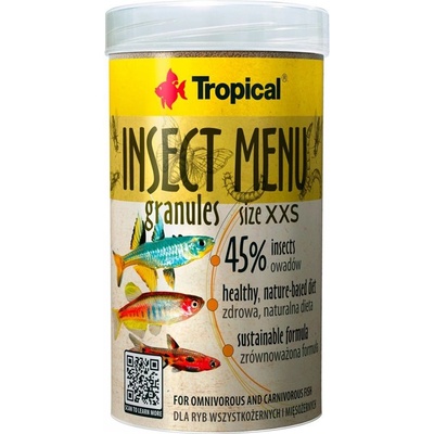 Tropical Insect Menu Granules XXS 100мл/64г