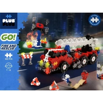 Plus-Plus Mini 500 GO! Záchranári