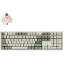 Keychron Q6 Max QMK Shell White Gateron Jupiter Red (Q6M-P1)