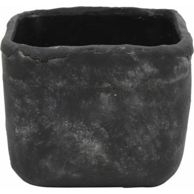Harasim Betonový květináč Anton XL – černý 15 cm