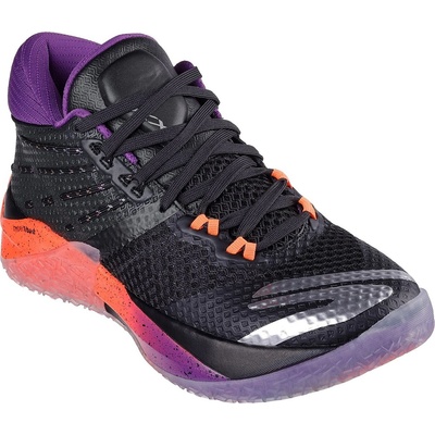 Skechers Мъжки баскетболни кецове Skechers Reign Basketball Trainers Mens - Black/Pink