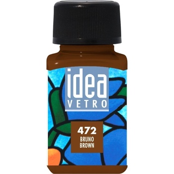 Maimeri Idea Vetro Боя за стъкло Brown 472 60 ml 1 бр (M5314472)