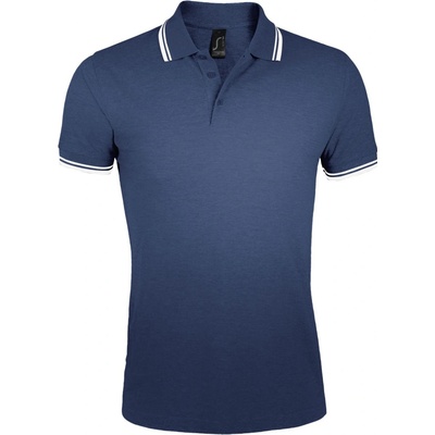 Soľs Pasadena pánske polo triko french navy white