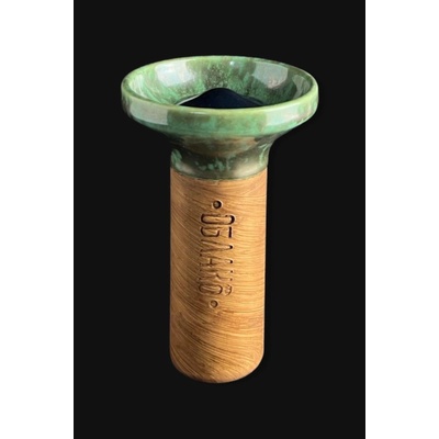 Oblako Flow Dark Blue on Bronze-Green