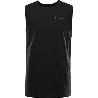 ALPINE PRO Мъжко памучно потник ALPINE PRO QUARET 2 черна вариант pa ALPINE PRO | Cheren | МЪЖЕ | M