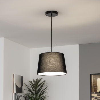 Brilagi - LED пендант на кабел CERIA 1xE27/40W/230V Ø 30 см черен (BG3017)