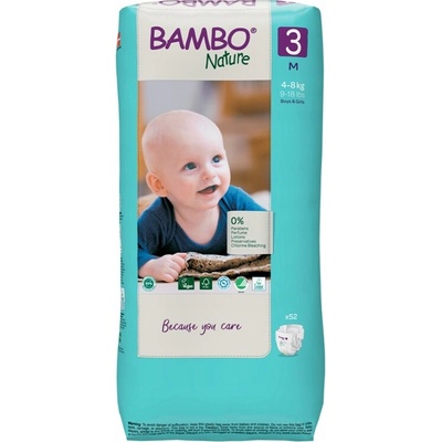 Bambo Nature 3 Midi 4-8 kg 52 ks