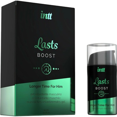 intt Lasts Boost sprej na oddialenie ejakulácie a zlepšenie erekcie 15 ml
