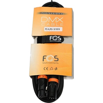 Image 1 of Fos technologies ltd Кабел dmx 1.5м fc-xlr3-1.5