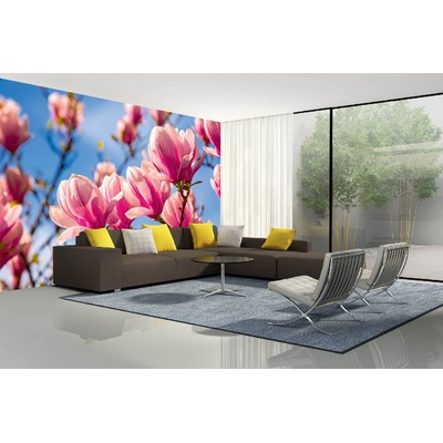 DIMEX ART Самозалепваща се флизелинова фототапета магнолия 375 x 250 см