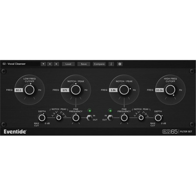Eventide EQ65 Filter Set (el. licence)