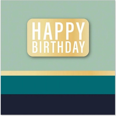 Narozeninové přání s obálkou Artebene Happy Birthday