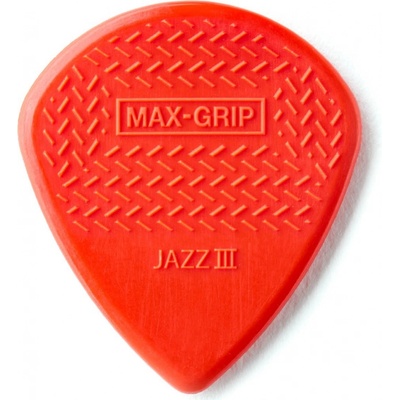 Dunlop Max Grip Jazz III Red Nylon