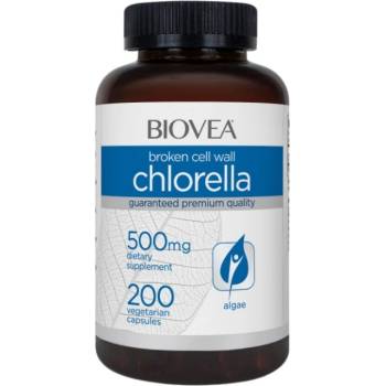 Image 1 of BIOVEA Chlorella 500 mg [200 капсули]