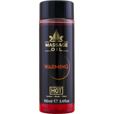 HOT masážní olej s hřejivým účinkem 100 ml