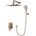 Inter Ceramic Месингов смесител за вграждане 8123191brush rose gold (8123191brush rose gold)