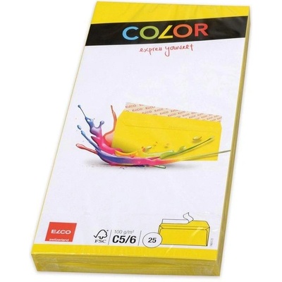 Elco Пощенски плик, C6/5, 114 х 229 mm, 100 g, прав капак съ (1560120034)