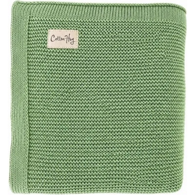 Cotton Hug Памучно одеяло Cotton Hug - Органик, 80 х 100 cm, жабче (CH119)