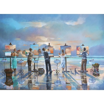 Image 1 of Anatolian - Puzzle Painting Up a Storm - 1 000 piese