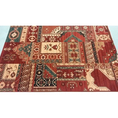 OSTA ROYAL PATCHWORK multi red