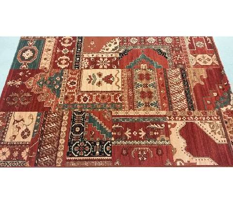 OSTA ROYAL PATCHWORK multi red
