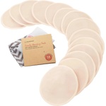 KeaBabies Многократни подплънки за кърмачки KeaBabies - размер L, 14 броя, телесен цвят (KB-NPCF-BBE-L)