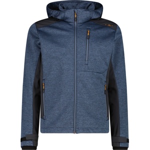 CMP Мъжко софтшел яке CMP Jacket Zip Hood 36A2477 Softshell jacket - Avio Melange - размер 46 (EU) (003-3704-0111)
