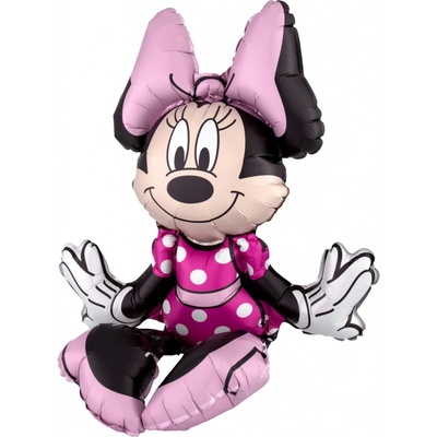 Amscan Minnie Mouse sedící 45cm fóliový balónek