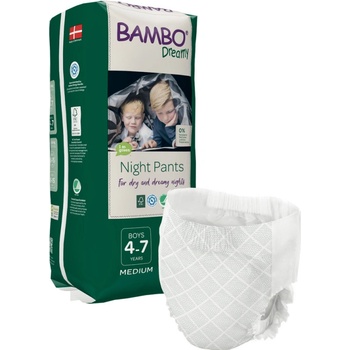 ABENA Bambo Dreamy Nights PANTS pro chlapce 4-7let 15-35 kg 10 ks