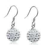 Silenti Jewelry Сребърни обеци "Дискотека