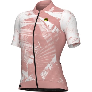 Alé Дамска фланелка с къс ръкав за колоездене Alé Women's PR-E Palm S/S Jersey Cycling jersey - Cipra - размер 3XL (156-2368-0218)