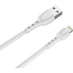 Lemontti Wind Кабел USB-A към Lightning, 0.5 м, Бял (LEMCULGHTA)