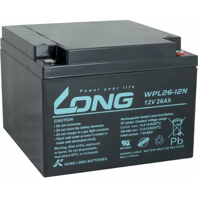 Long 12V 26Ah M5 LongLife WPL26-12N