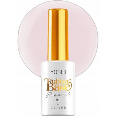 Yoshi Rubber Base UV/LED Hybridná báza 10 ml - č. 3