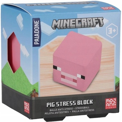 Antistresová hračka Minecraft Pig