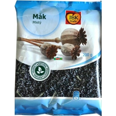 IBK mak modrý 100% mletý 200 g