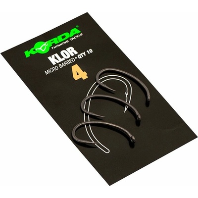 Korda Háčiky Klor Hook 10ks vel. 4