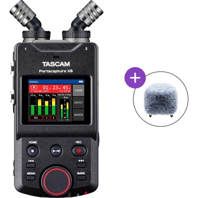 TASCAM Portacapture X6 SET Джобен дигитален рекордер (PORTACAPTURE-X6-SET)