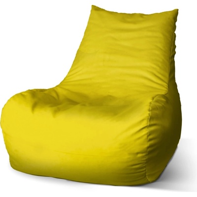 Sablio sedací vak Bean Žlutá 2 100 x 90 x 45 cm