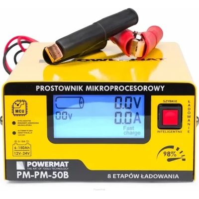 POWERMAT Микропроцесорно зарядно устройство Powermat PM-PM-50B/ 12-24V (PM-PM-50B)