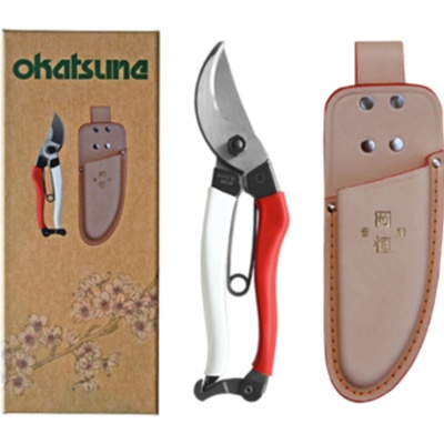 Záhradné nožnice Okatsune 103 + kožené puzdro Okatsune 108