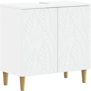 vidaXL Шкаф за мивка в баня DELFT Бяло 59, 5 x 31, 5 x 59 см (897005)