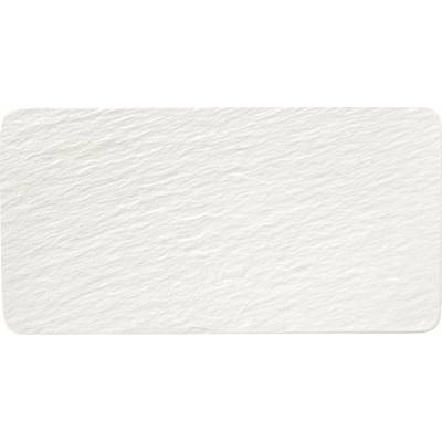 Villeroy&Boch Manufacture Rock Blanc servírovací talíř 35x18cm