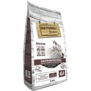 Natural Greatness VET Cat GASTROINTESTINAL е пълноценна хипоалергенна рецепта без зърнени храни, предназначена за котки в зряла възраст с нарушения в чревната абсорбция, 5 кг, Испания ASB61GA05