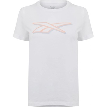 Image 1 of Reebok Тениска Reebok Women's Vector Graphic Regular Fit T-Shirt - White