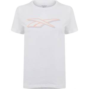 Reebok Тениска Reebok Women's Vector Graphic Regular Fit T-Shirt - White