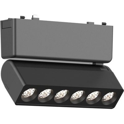 ELMARK Ultra slim магнитен лед осветител elmark el-us10 - 3 colour series, 48v, 6w, cct, черен (93us1006cct/bl)