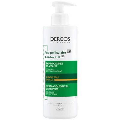 Vichy Dercos Anti-Dandruff Advanced Action Shampoo - Šampon proti lupům 390 ml
