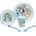 Stor Комплект за хранене с неплъзгаща основа Stor - Bluey, 5 части (50675)