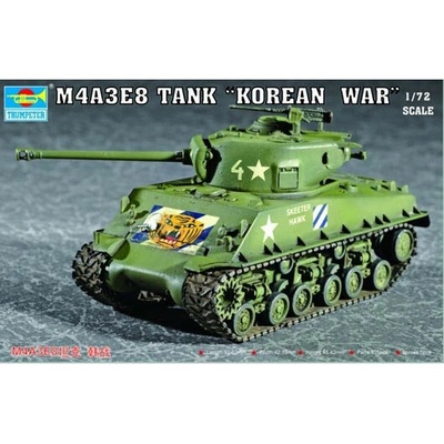 Trumpeter M4A3E8 Tank T80 Track 1:72